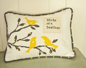 Birds of a Feather Pillow Pattern PDF