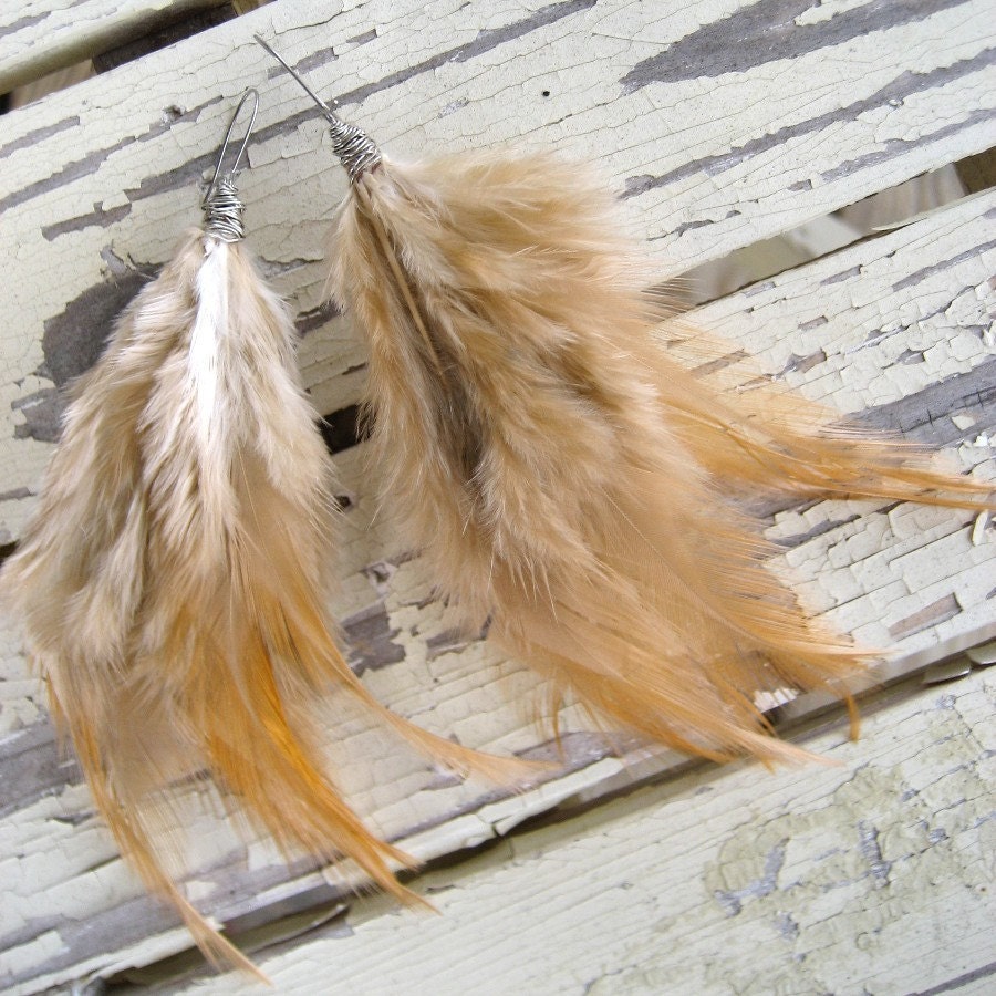 Ethereal Feather Earrings