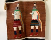handwoven Navajo rug lovely piece of work