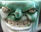 Angry Boxin' Guy, Green Mug