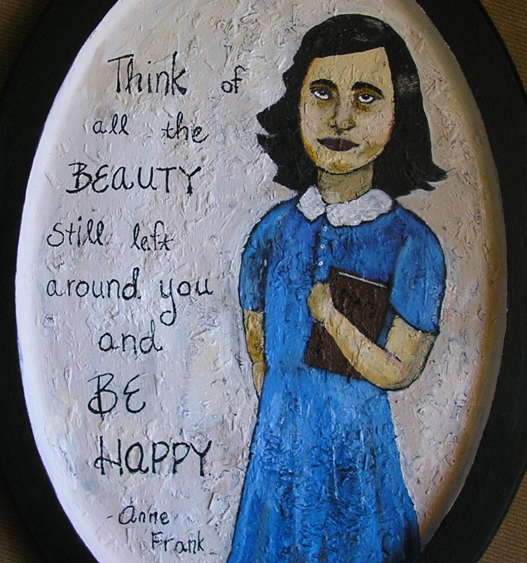 Anne Frank ORIGINAL painting