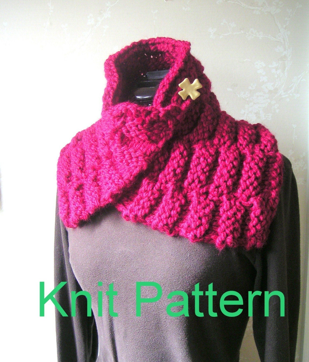 how to knit a scarf for beginners
