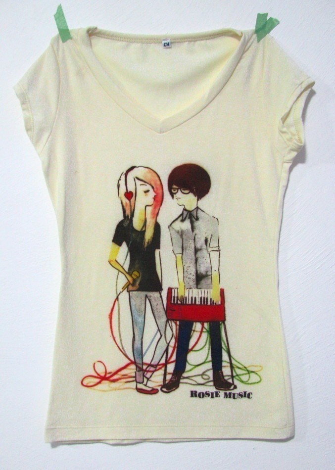 The Lovers T-shirt No transfer White M