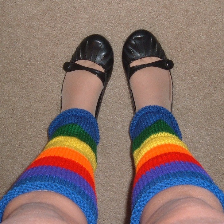 Rainbow Brite - Ladies Leg Warmers