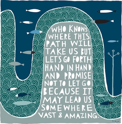 Vast and Amazing - Greeting Card