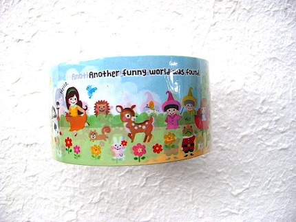 Cute Japanese Sticker Tape Funny Funny It is A Pleasant Story Wide