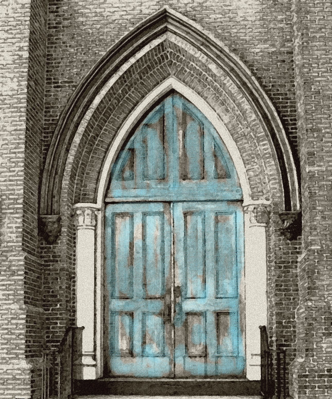 The Blue Doors - Fine Art Photography