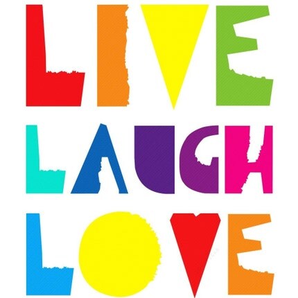 Live, Laugh, Love - 11 x 14 - Archival Giclee Print