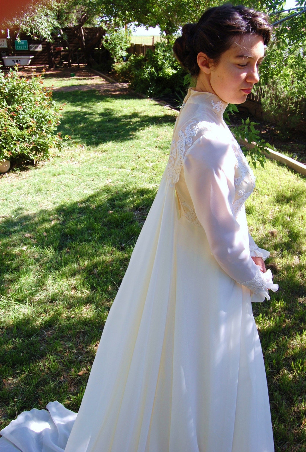 medieval princesses dresses. 70s Medieval Princess Wedding