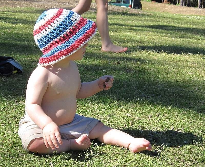 Crochet Pattern Sun Hat