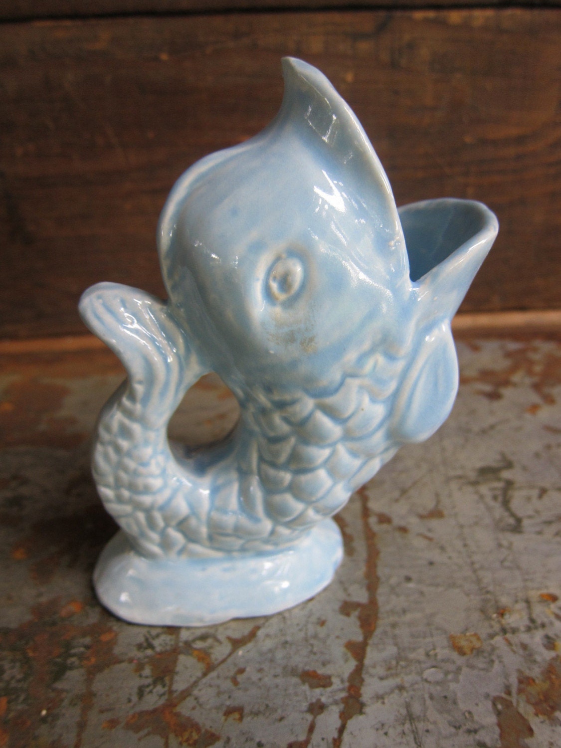 Vintage Pottery Fish