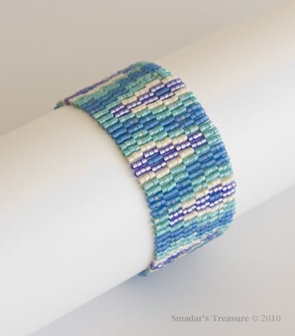 Free Shipping - Blue, Green, Purple Bracelet