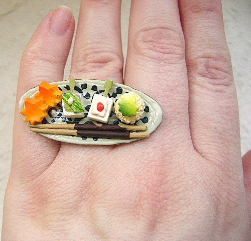 Gorgeous Japanese Tofu Ring
