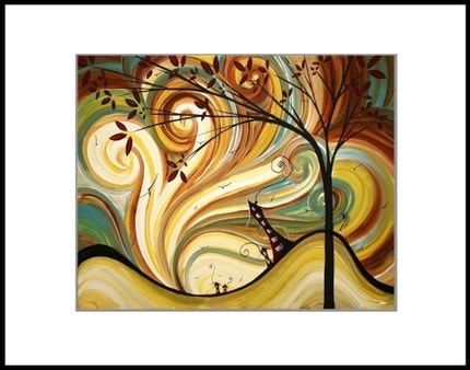 BUY Abstract Online ART Print by MADART on Etsy - 8x10 - OUT WEST