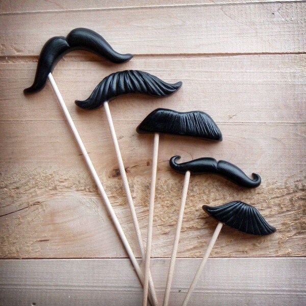 Quintessential Mix of Mustaches - Set of 5