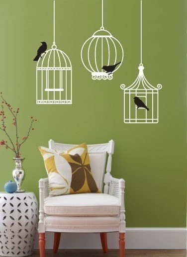 Vinyl Wall Sticker Decal Art - Just hanging out