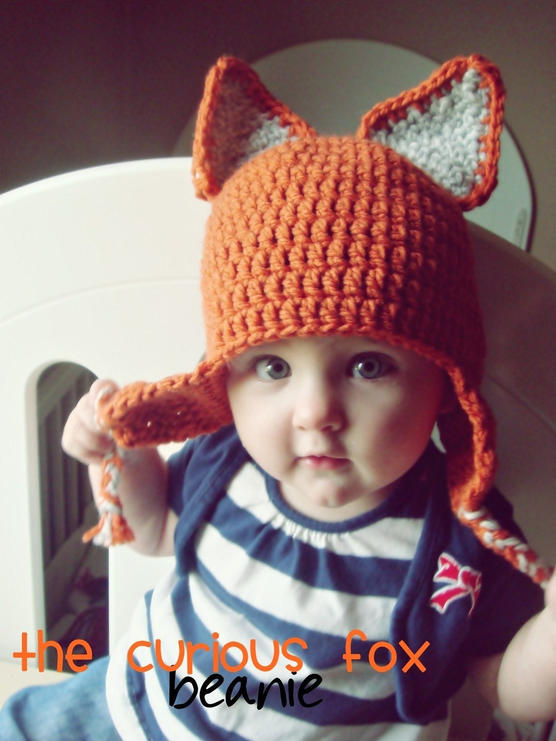 The Curious Fox Beanie - Newborn - 10 years