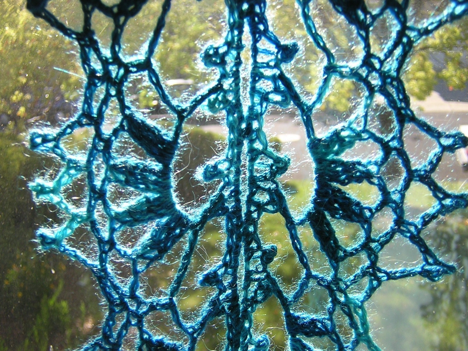Summer Snowflake Scarf Crochet Pattern
