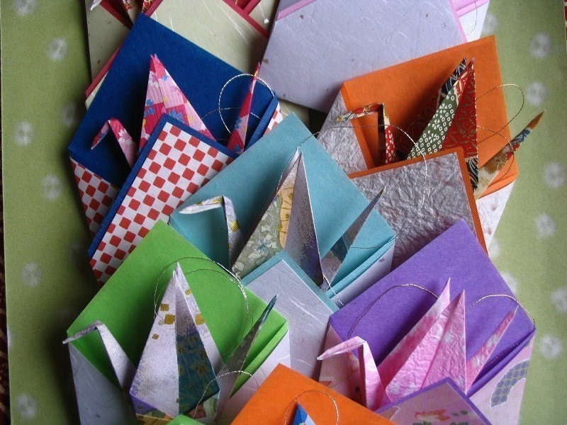 beautiful origami wedding decoration