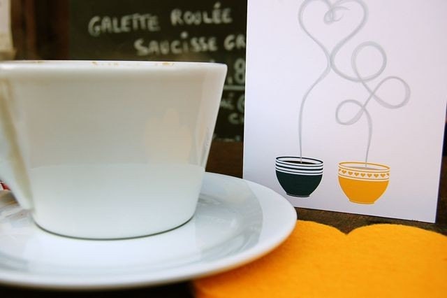 Coffee Love - Printable Notecards, Stationery and Tags 