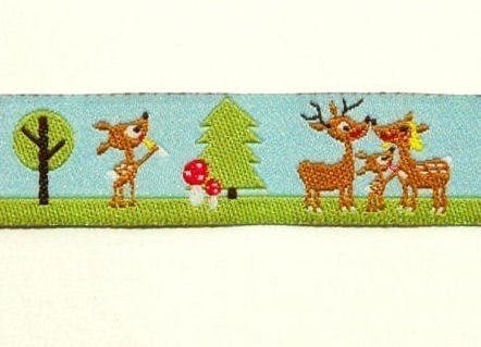 A day in the woods ribbon/sewing tape