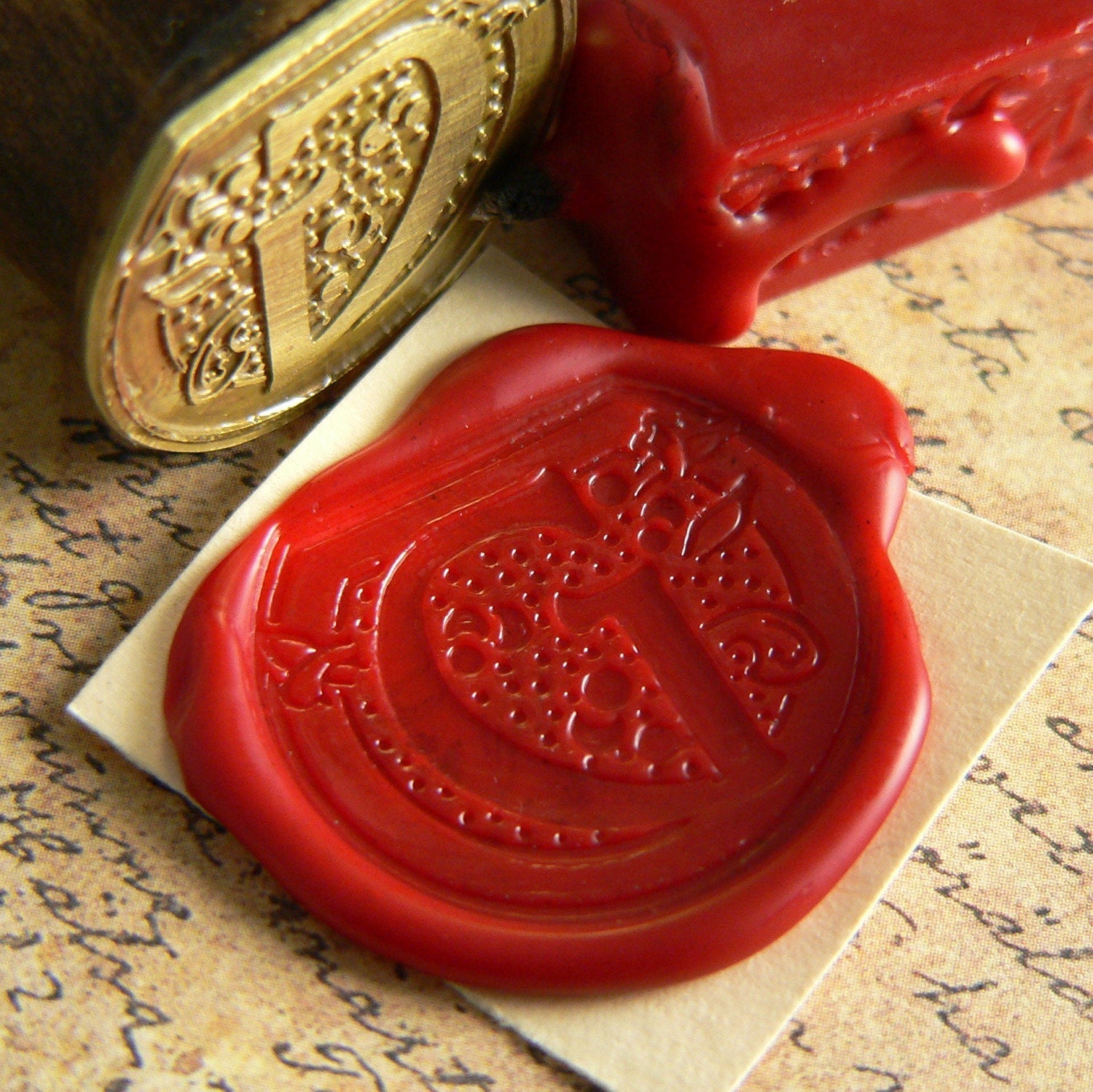 Letter - Wax Seal Stamp