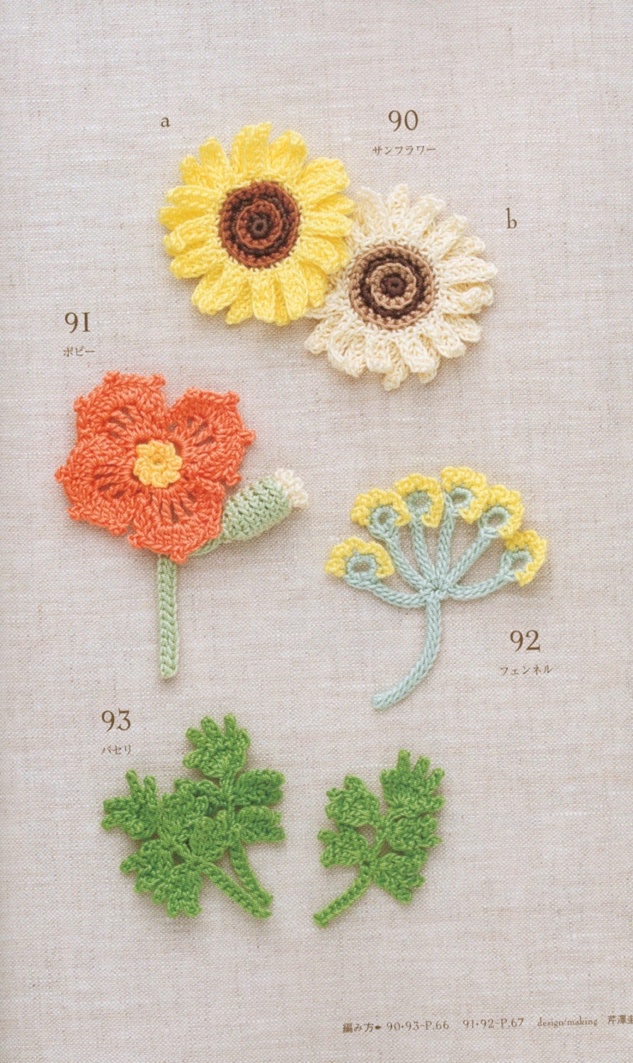 Crochet Mini Motif 100- Japanese Crochet Craft Book
