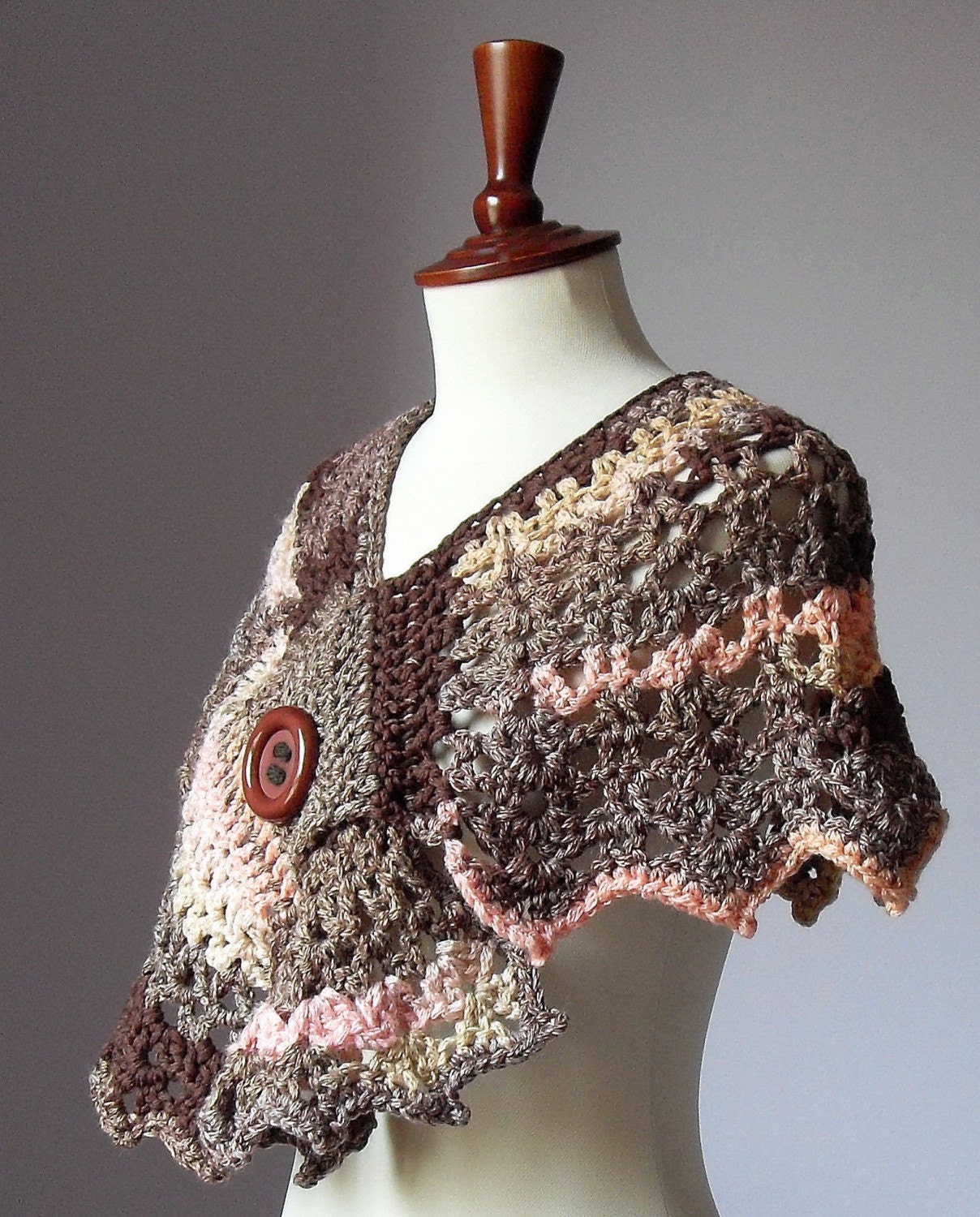 BUTTERFLY EFFECT - Crochet Capelet