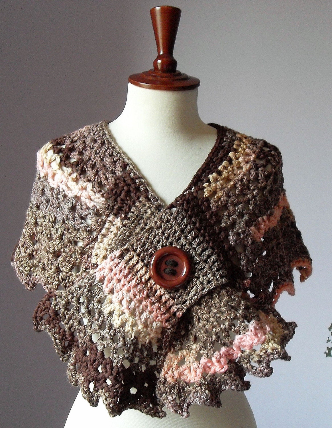 BUTTERFLY EFFECT - Crochet Capelet