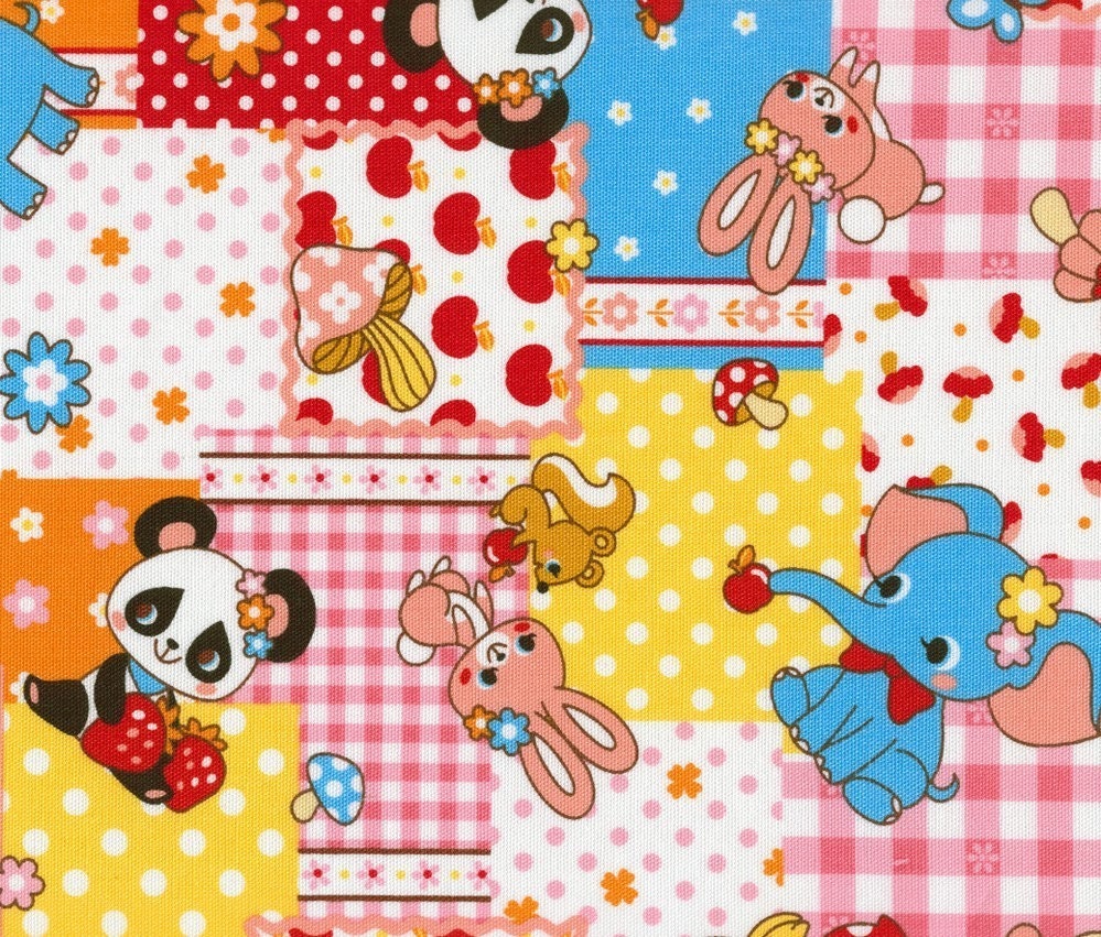 Dumbo and Friends - Japanese Fabric Fat Quarter
