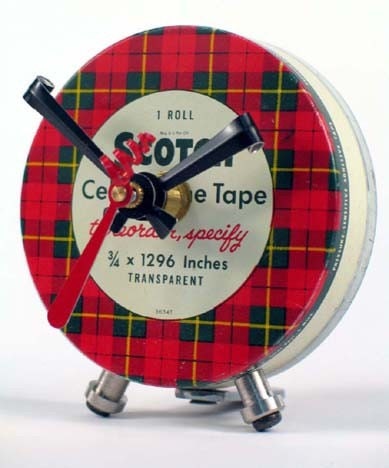 Scotch Tape Clock No. 5