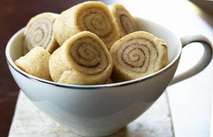 Super Moist Cinnamon and Sugar Pinwheel Snickerdoodle Lil' Chubbies-18 Cookies