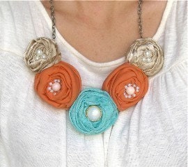 Something Special Rosette Necklace