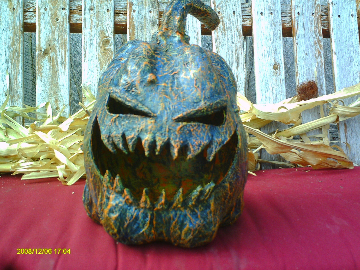 Jack -o-lantern paper mache / Pumpkin