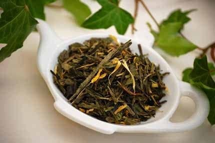 2 oz - VANILLA SENCHA - GREEN Flavoured Loose Leaf Tea