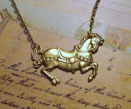 The Carousel Horse Necklace