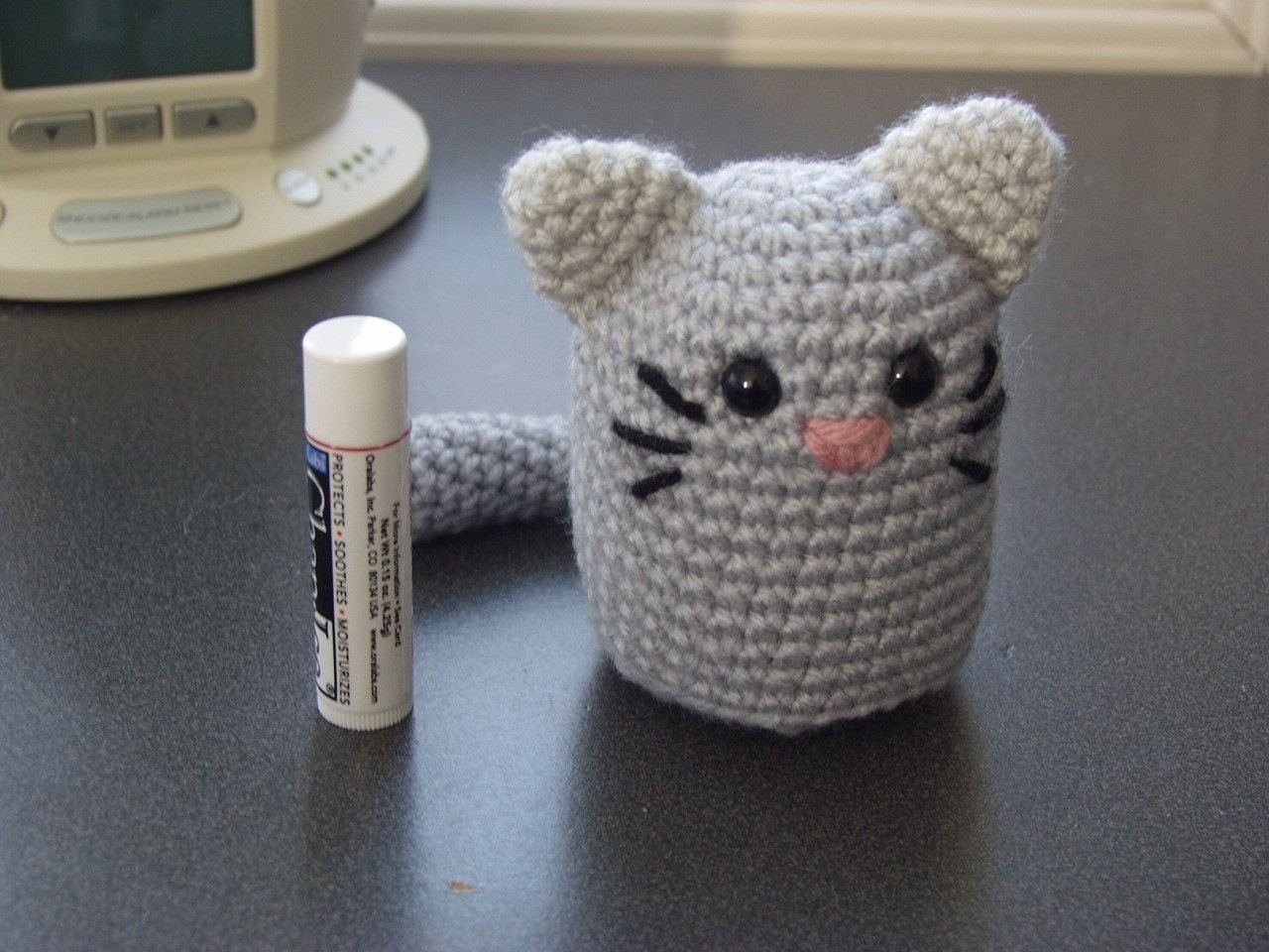 Kitty Chapstick Container pattern PDF 