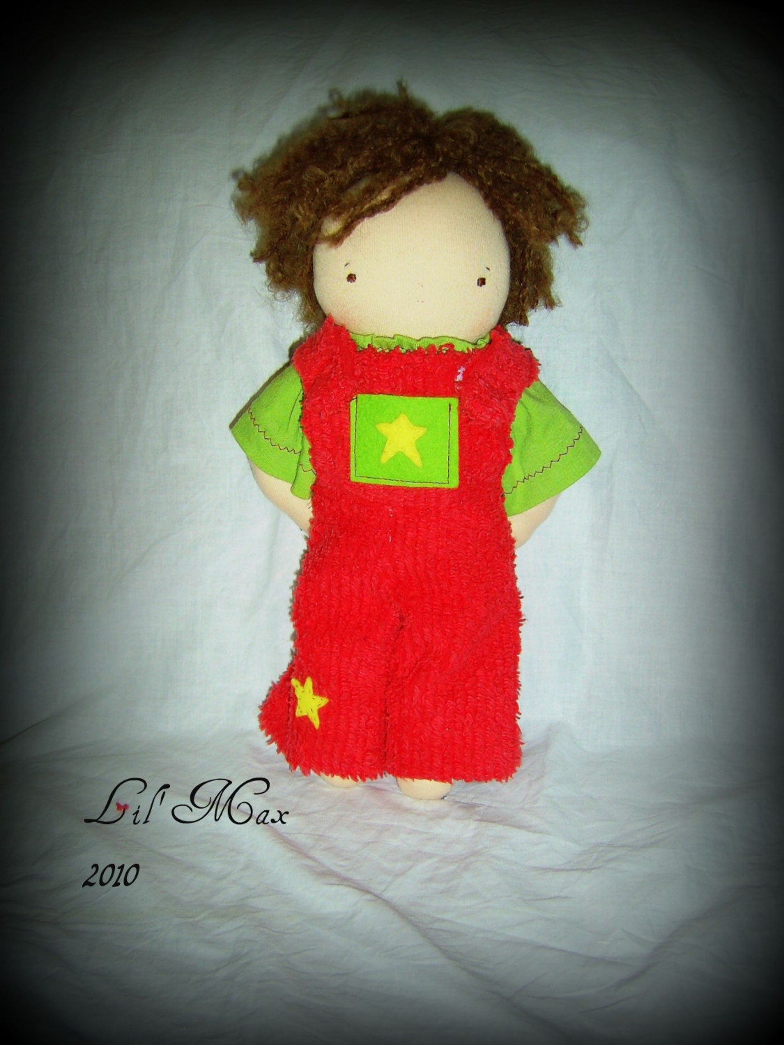 Lil' Max, 12 inch doll made from natural materials CLEARANCE SALE