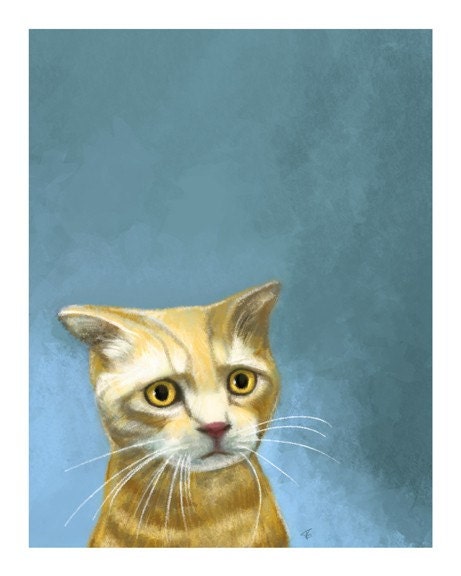 Kitty Print by Tammy Gravina