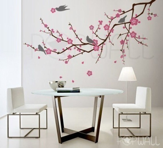 cherry tree branch silhouette. Painting here we see cherry blossoms tree feb greeting royalty-free Stamp stampa barbara in thischerry blossom festival there Cherry+blossom+tree+ranch