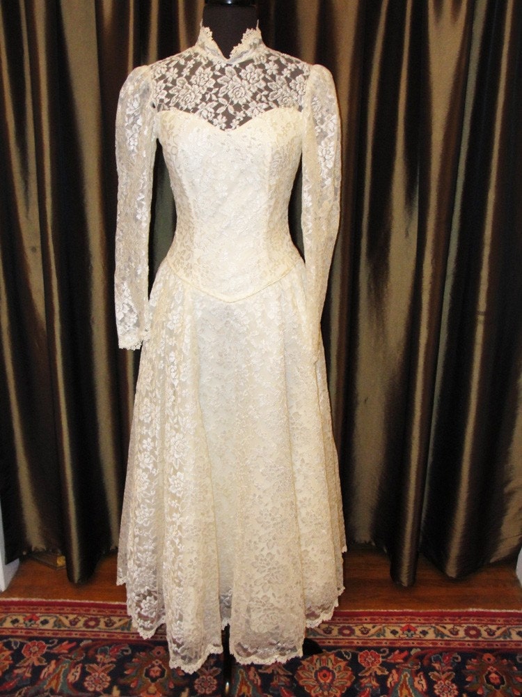 Ethereal Vintage Wedding Dress 