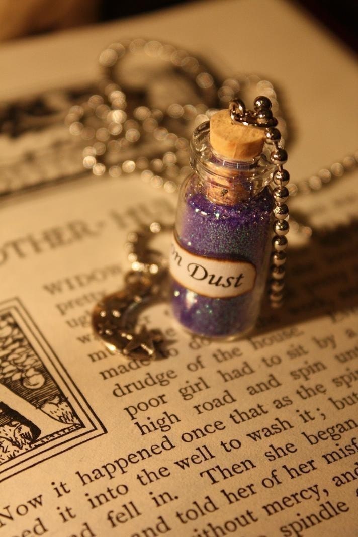Moon Dust Vial Necklace