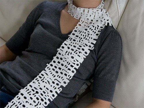 Lowercase Scarf