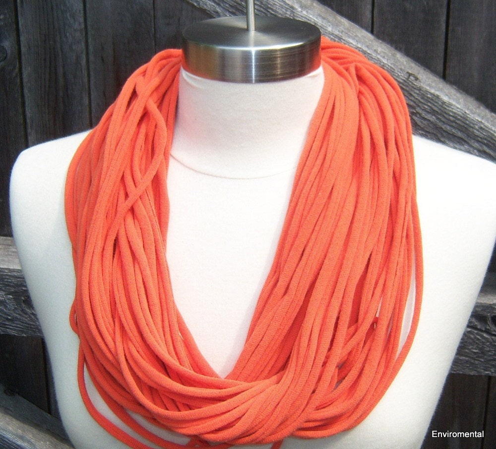 Loop-Tee-Do - Recycled Tee Shirt Necklace/Scarf Large