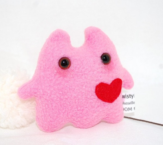 Little Pink Ghost - Fleece Plush