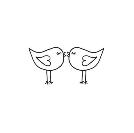 images of love birds kissing. Cute Love Birds Kissing Mounted Rubber Stamp. From terbearco