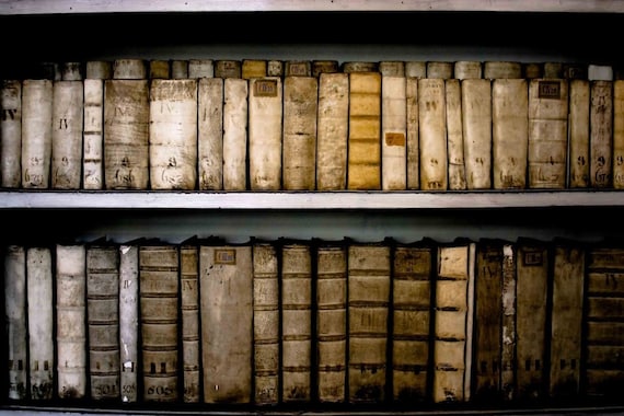 Antique books II, Prague.