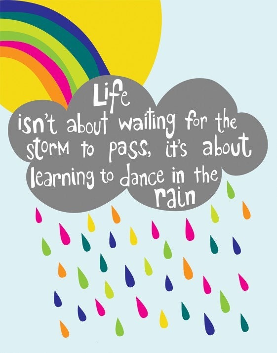 Dance in the Rain - 11x14