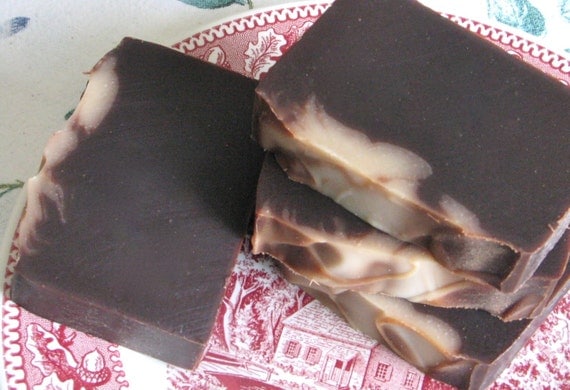 Chocolate Serendipity Handmade Soap with Cocoa Butter