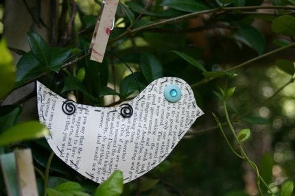 Paper Bird Ornament
